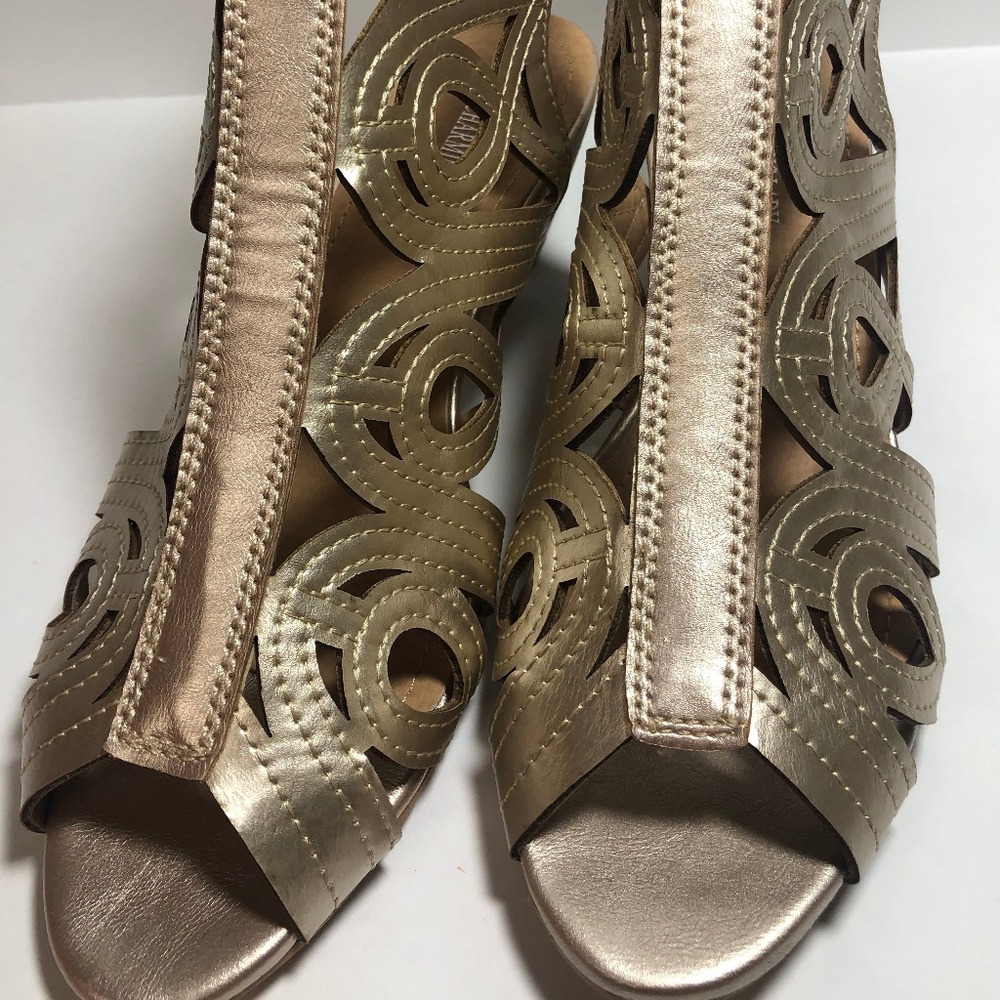 Gold Angela Sandal - Women